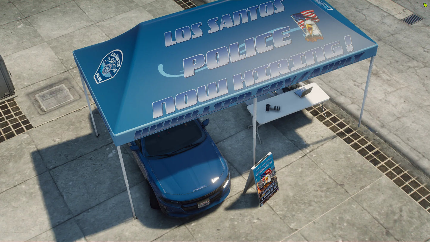 Generic RECRUITMENT Police Car