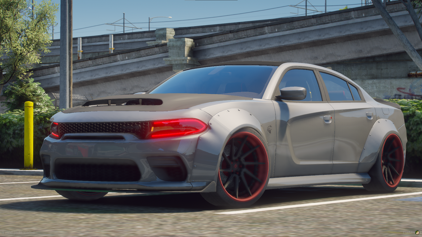 SLAMMED WIDEBODY SRT CHARGER
